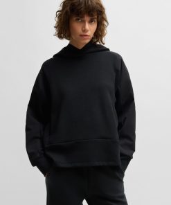 Hugo Boss Sweaters and Cardigans-Hoodie with embroidered logo-boss hugo