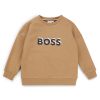 Hugo Boss-Kids’ slim-fit long-sleeved T-shirt with hologram print-hugo boss store 4