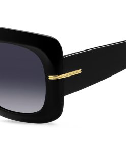 Hugo Boss Eyewear-Black-acetate sunglasses with gold-tone hinges-boss outlet 2