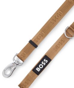 Hugo Boss Dog Accessories-Dog lead with jacquard logo detailing-hugoboss