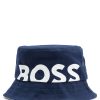 Hugo Boss-Kids’ cap with logo and laser-cut details-boss store near me 4