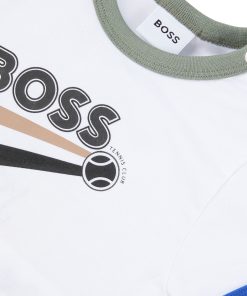 Hugo Boss-Kids’ set of branded shorts and T-shirt-hugo boss near me 2