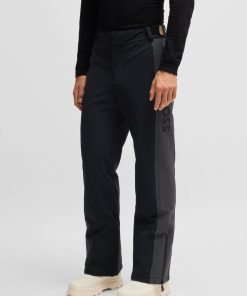 Hugo Boss Pants-BOSS Ski water-repellent trousers in fleece-bonded fabric-hugo boss store