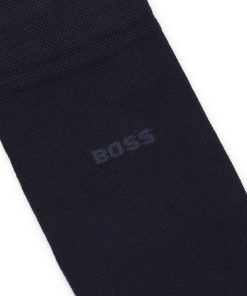 Hugo Boss Socks-Regular-length socks in a bamboo-viscose blend-boss store 2