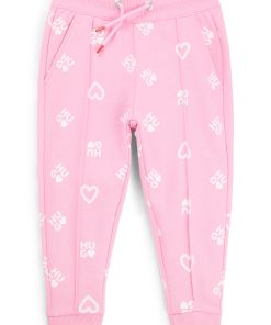 Hugo Boss-Kids’ tracksuit bottoms with hearts and logos-boss near me