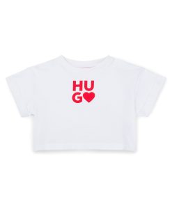 Hugo Boss-Kids’ T-shirt in with logo print-hugo