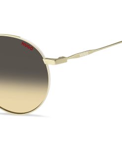 Hugo Boss Eyewear-Gold-tone sunglasses with ombré lenses-boss near me 2