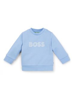 Hugo Boss-Kids’ sweatshirt with logo print-boss store