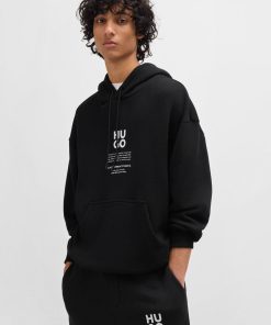 Hugo Boss Tracksuits-Hoodie with flame-floral artwork-boss store