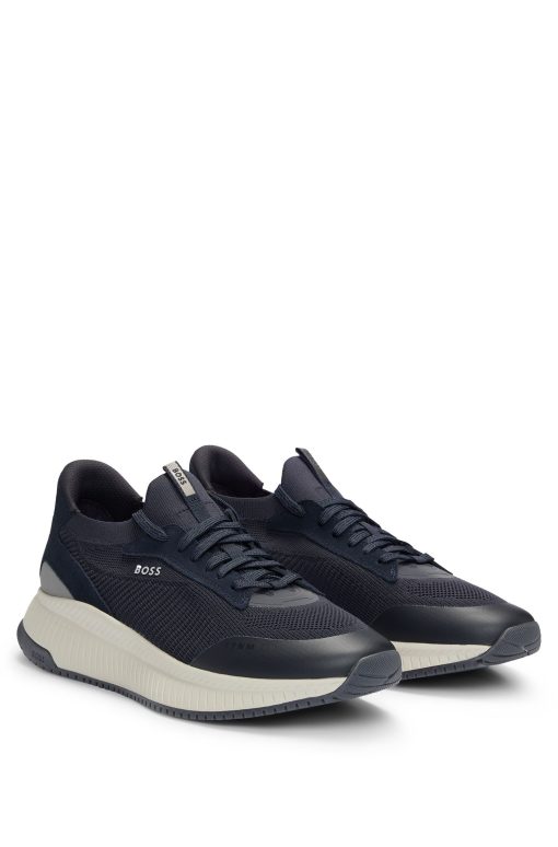 Hugo Boss Sneakers-TTNM EVO trainers with knitted uppers-boss near me