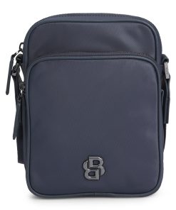 Hugo Boss Bags-Twill reporter bag with Double B monogram-boss store