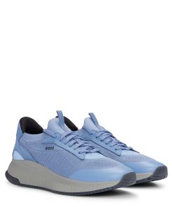 Hugo Boss Sneakers-TTNM EVO trainers with knitted uppers-hugo boss outlet