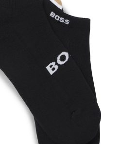 Hugo Boss Socks-Two-pack of ankle socks with logo details-boss hugo 2