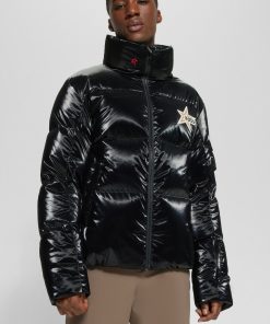 Hugo Boss Jackets and Coats-BOSS x Perfect Moment down-filled ski jacket with branding-hugo by hugo boss