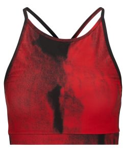 Hugo Boss-Printed bikini bralette in quick-drying stretch fabric-boss store