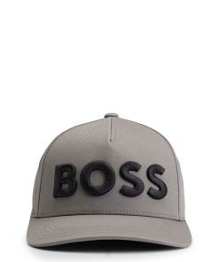 Hugo Boss-Cotton-twill cap with 3D embroidered logo-hugoboss 2