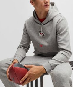 Hugo Boss Tracksuits-BOSS x NFL interlock hoodie with special branding-boss store near me 2