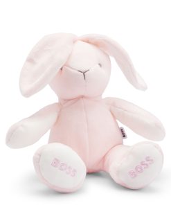 Hugo Boss-Baby faux-fur cuddly toy with embroidered logos-hugo boss sale