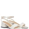 Hugo Boss Sandals-Nappa-leather ballerina pumps with buckled straps-hugo boss store 4