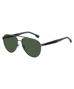 Hugo Boss Eyewear-Double-bridge sunglasses with green-shaded lenses-hugo boss outlet