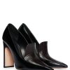 Hugo Boss Sandals-NAOMI x BOSS wedge-heel mules in leather-hugo boss outlet 4