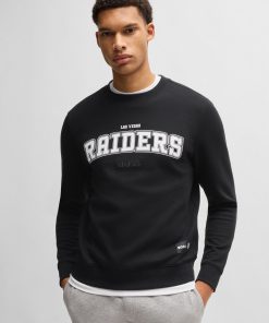 Hugo Boss Tracksuits-BOSS x NFL regular-fit sweatshirt with special branding-hugo boss sale