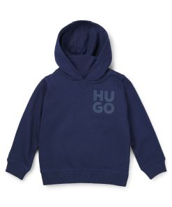 Hugo Boss-Kids’ hoodie with stacked logo-boss outlet