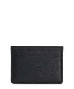 Hugo Boss Wallets and Key Rings-Grained faux-leather card holder with signature details-hugo boss outlet 2