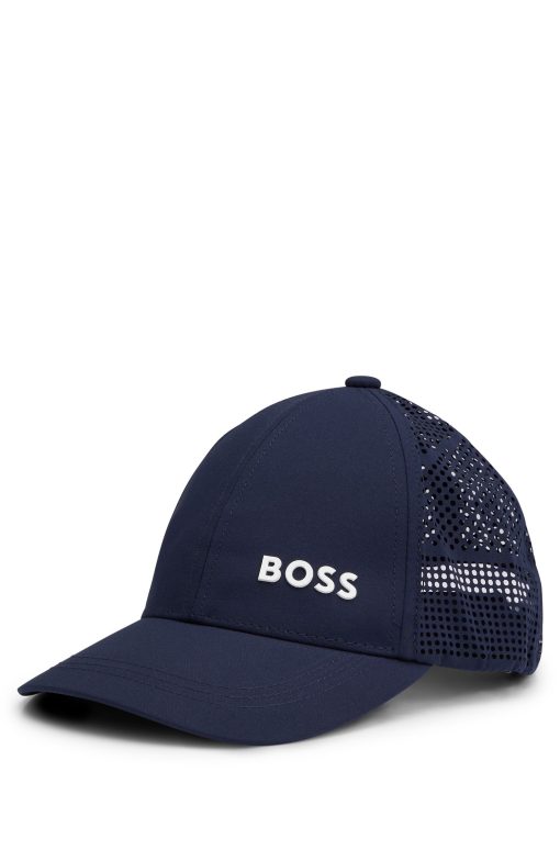 Hugo Boss-Kids' cap with logo and laser-cut details-boss store near me - Image 2