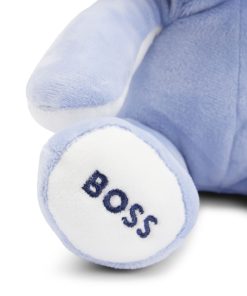 Hugo Boss-Baby faux-fur cuddly toy with embroidered logos-hugo by hugo boss 2