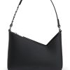 Hugo Boss Bags-Faux-leather shoulder bag with logo strap-boss outlet 3