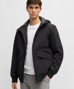 Hugo Boss Jackets and Coats-Water-repellent down jacket in a regular fit-hugo