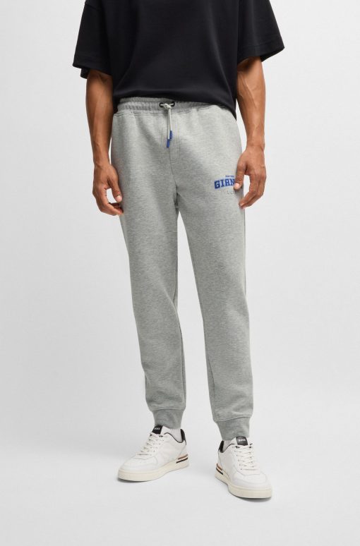 Hugo Boss Sweatshirts and Jogging Pants-BOSS x NFL signature-tape tracksuit bottoms with special branding-hugo boss store