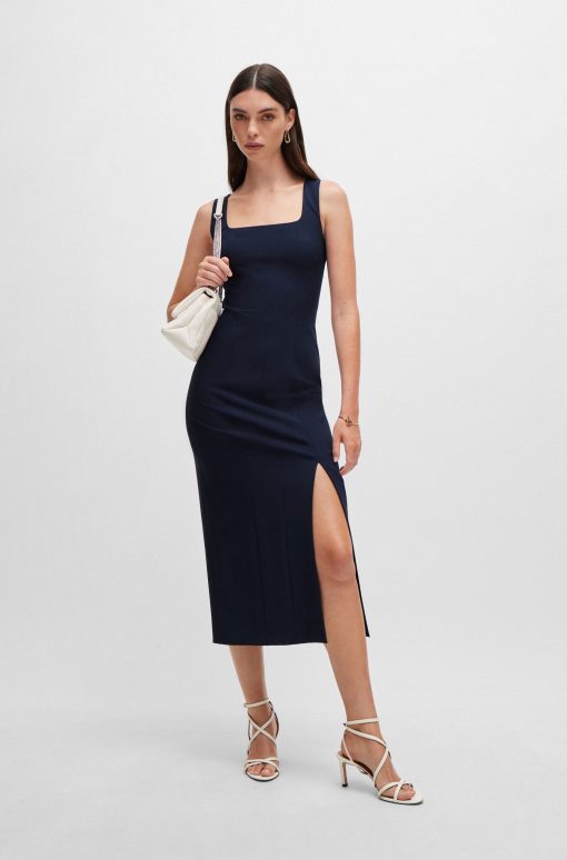 Hugo Boss Dresses-Business dress with seaming details-boss hugo