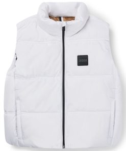 Hugo Boss-Kids’ water-repellent gilet with logo details-hugo by hugo boss 2