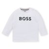 Hugo Boss-Kids’ T-shirt in cotton with embroidered Double B monogram-boss hugo 4