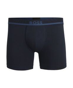 Hugo Boss Underwear-Stretch-cotton boxer briefs with logo waistband-hugo boss outlet