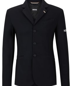 Hugo Boss-Equestrian slim-fit show jacket with signature details-hugo boss store near me