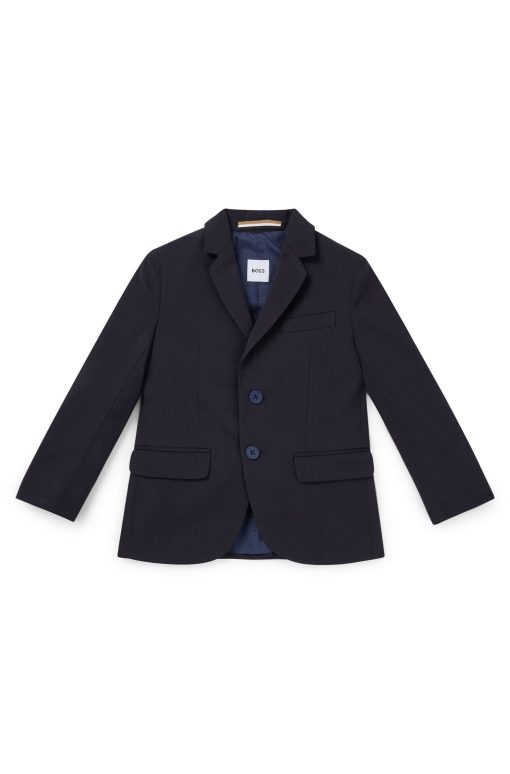 Hugo Boss-Kids' suit jacket in stretch wool-hugo