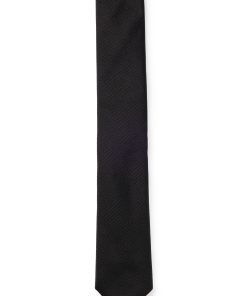 Hugo Boss Ties and Pocket Squares-Italian-made tie in pure-silk jacquard-hugo by hugo boss