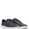 Hugo Boss Sneakers-Gary leather low-top trainers with branded lace loop-hugo boss store near me 4