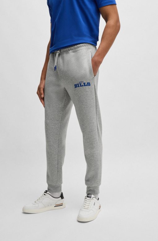 Hugo Boss Sweatshirts and Jogging Pants-BOSS x NFL signature-tape tracksuit bottoms with special branding-hugo boss outlet