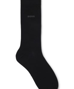 Hugo Boss Socks-Regular-length socks in a bamboo-viscose blend-boss outlet