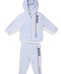 Hugo Boss-Gift-boxed three-piece tracksuit for babies-hugoboss