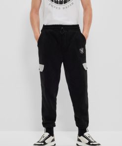 Hugo Boss Sweatshirts and Jogging Pants-BOSS x NFL fleece tracksuit bottoms with collaborative branding-hugo boss store