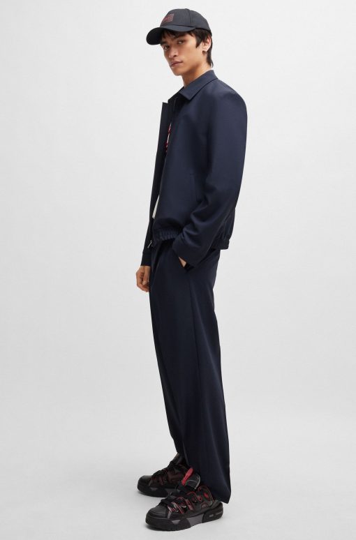 Hugo Boss Suits-Modern-fit suit in performance-stretch cloth-hugo - Image 2