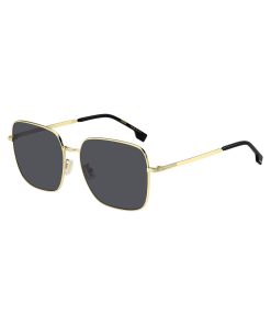 Hugo Boss Eyewear-Gold-tone sunglasses with signature hardware-hugo boss store near me