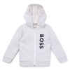 Hugo Boss-Kids’ zip-up jacket with stripes and logo details-hugo boss sale 3