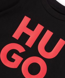 Hugo Boss-Kids’ two-in-one T-shirt with stacked logo print-boss store 2