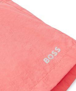 Hugo Boss-Kids’ shorts with metallic-effect logo-boss outlet 2